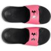 imageUnder Armour Girls Ignite Select Slide Sandal002 BlackSuper PinkBlack
