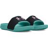 imageUnder Armour Girls Ignite Select Slide Sandal300 Radial TurquoiseBlackPurple Ace
