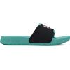 imageUnder Armour Girls Ignite Select Slide Sandal300 Radial TurquoiseBlackPurple Ace