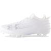 imageUnder Armour Mens Blur Smoke Suede 20 Mc Football Shoe101 WhiteWhiteMetallic Silver