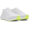 imageUnder Armour Mens Charged Rogue 5 Sneaker103 WhiteDistant GrayHigh Vis Yellow