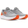 imageUnder Armour Mens Charged Surge 4 Sneaker104 Mod GrayWhiteTeam Orange