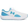 imageUnder Armour Mens Charged Surge 4 Sneaker110 WhiteEther BlueEther Blue