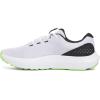imageUnder Armour Mens Charged Surge 4 SneakerWhiteHyper GreenBlack