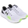 imageUnder Armour Mens Charged Surge 4 SneakerWhiteHyper GreenBlack