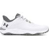 imageUnder Armour Mens Drive Pro Spikeless Golf Shoe100 WhiteWhiteMetallic Gun Metal