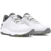 imageUnder Armour Mens Drive Pro Spikeless Golf Shoe100 WhiteWhiteMetallic Gun Metal