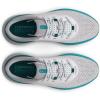 imageUnder Armour Mens HOVR Turbulence 2 Running Shoe108 Halo GrayHydro TealCircuit Teal