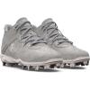imageUnder Armour Mens Harper 8 Mid Rm Baseball Shoe101 Baseball GrayBaseball GrayHalo Gray