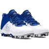imageUnder Armour Mens Harper 8 Mid Rm Baseball Shoe400 RoyalWhiteRoyal