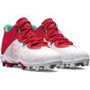 imageUnder Armour Mens Harper 8 Mid Rm Baseball Shoe600 RedWhiteRed