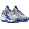 imageUnder Armour UnisexChild Pre School Jet 23104 Mod GrayNimbus BlueTech Blue