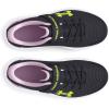 imageUnder Armour UnisexChild Pre School Surge 4 Alternate Closure Running Shoe001 BlackPurple AceHigh Vis Yellow