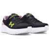imageUnder Armour UnisexChild Pre School Surge 4 Alternate Closure Running Shoe001 BlackPurple AceHigh Vis Yellow