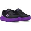 imageUnder Armour UnisexChild Pre School Surge 4 Alternate Closure Running Shoe002 BlackLavishSalt Purple