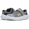 imageUnder Armour UnisexChild Pre School Surge 4 Alternate Closure Running Shoe025 CastlerockBlackCampus Gold