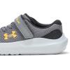 imageUnder Armour UnisexChild Pre School Surge 4 Alternate Closure Running Shoe025 CastlerockBlackCampus Gold
