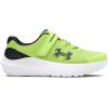imageUnder Armour UnisexChild Pre School Surge 4 Alternate Closure Running Shoe300 Morph GreenBlackCastlerock