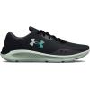imageUnder Armour Womens Charged Pursuit 3 Running ShoeJet Gray 105Sea Mist