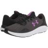 imageUnder Armour Womens Charged Pursuit 3 Running ShoeJet Gray 108Mega Magenta