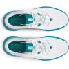 imageUnder Armour Womens HOVR Turbulence 2 Sneaker102 WhiteWhiteCircuit Teal