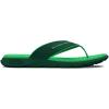 imageUnder Armour Womens Ignite Pro Marbella Flip Flop Slide Sandal301 GreenwoodGreen ScreenGreen Screen