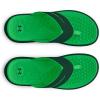 imageUnder Armour Womens Ignite Pro Marbella Flip Flop Slide Sandal301 GreenwoodGreen ScreenGreen Screen