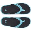 imageUnder Armour Womens Ignite Pro Marbella Flip Flop Slide Sandal400 Sky BlueSky BlueBlack