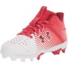 imageUnder Armour BabyBoys Leadoff Mid Junior Rubber Molded Baseball Cleat ShoeRed