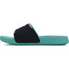 imageUnder Armour Girls Ignite Select Slide Sandal300 Radial TurquoiseBlackPurple Ace