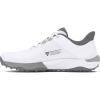 imageUnder Armour Mens Drive Pro Spikeless Golf Shoe100 WhiteWhiteMetallic Gun Metal