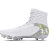imageUnder Armour UnisexChild Highlight Lax Mc Jr Lacrosse Cleat Sneaker100 WhiteWhiteBlack
