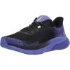 imageUnder Armour Womens HOVR Turbulence 2 Sneaker002 BlackViolet StormElectric Purple