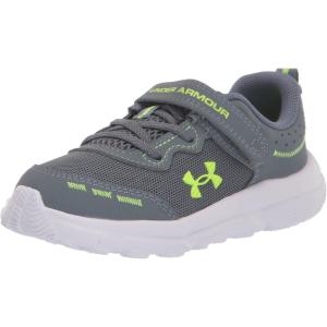 imageUnder Armour Baby Assert 10 Alternate Closure Running Shoes102 GravelGlacier BlueLime Surge