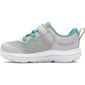 imageUnder Armour Baby Assert 10 Alternate Closure Running Shoes102 Halo GrayRadial TurquoiseSonic Yellow