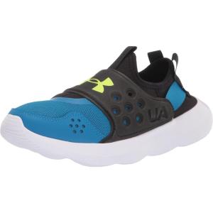 imageUnder Armour Child Runplay Running ShoeCruise Blue 402Highvis Yellow