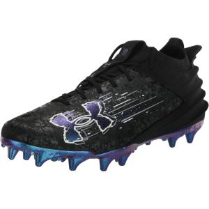 imageUnder Armour Mens Blur Smoke Suede 20 Mc Football Shoe001 BlackMod GrayBlack