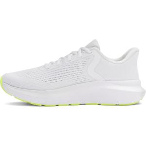 imageUnder Armour Mens Charged Rogue 5 Sneaker103 WhiteDistant GrayHigh Vis Yellow