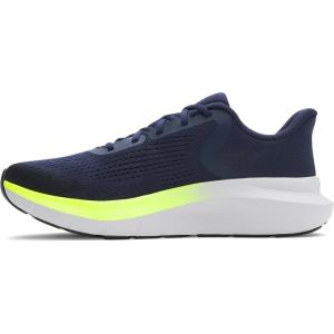 imageUnder Armour Mens Charged Rogue 5 Sneaker403 Washed NavyHigh Vis YellowBlack
