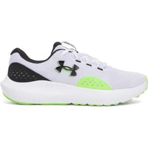 imageUnder Armour Mens Charged Surge 4 SneakerWhiteHyper GreenBlack