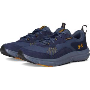 imageUnder Armour Mens Charged Verssert 2 Sneaker044 Downpour GrayMidnight NavyCampus Gold