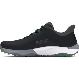 imageUnder Armour Mens Drive Pro Spikeless Golf Shoe002 BlackBlackTitan Gray