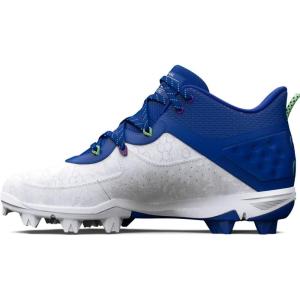 imageUnder Armour Mens Harper 8 Mid Rm Baseball Shoe400 RoyalWhiteRoyal