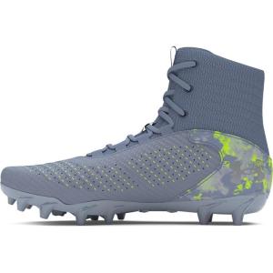 imageUnder Armour UnisexChild Highlight Lax Mc Jr Lacrosse Cleat Sneaker400 Blue SteelBlue SteelBlack