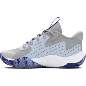 imageUnder Armour UnisexChild Pre School Jet 23104 Mod GrayNimbus BlueTech Blue