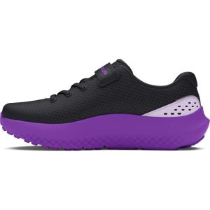 imageUnder Armour UnisexChild Pre School Surge 4 Alternate Closure Running Shoe002 BlackLavishSalt Purple