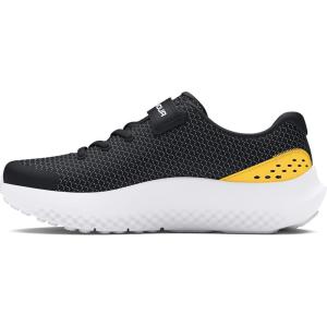 imageUnder Armour UnisexChild Pre School Surge 4 Alternate Closure Running Shoe004 BlackTaxiWhite