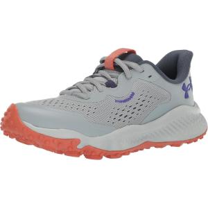 imageUnder Armour Womens Charged Maven Trail Running Shoe102 Mod GrayHalo GrayElectric Purple