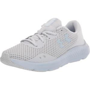 imageUnder Armour Womens Charged Pursuit 3 Running ShoeHalo Gray 107Breaker Blue
