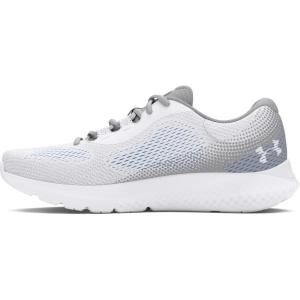 imageUnder Armour Womens Charged Rogue 4 Sneaker103 WhiteMod GrayTech Blue